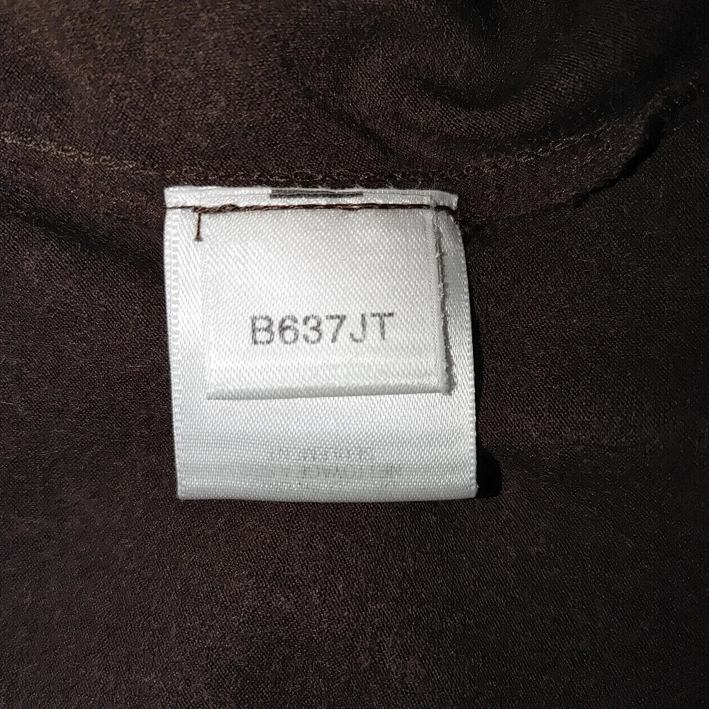 BCBGMAXAZRIA BISHOP SLEEVE DRESS, BROWN XS - Picture 7 of 7